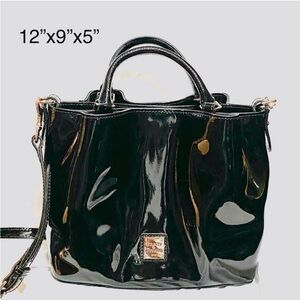 Dooney & Bourke Black Satchel with Elegant Design